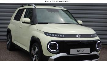 52000 : Hyundai Chaumont - Garage Michel Bazin - HYUNDAI Inster - Inster - Buttercream Yellow métal perlé - Traction - Electrique