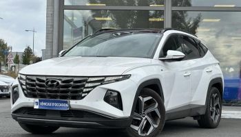 57200 : Hyundai Sarreguemines - Theobald Automobiles - HYUNDAI Tucson - Tucson - Atlas White - Traction - Hybride : Essence/Electrique