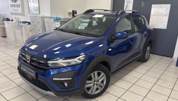 95500 : Hyundai Gonesse - ABVV - DACIA SANDERO Stepway Confort - SANDERO III - Bleu - Boîte manuelle - Essence ou gaz