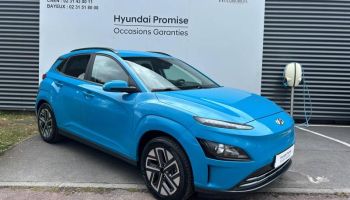 14112 : Hyundai Caen - Trajectoire Automobiles - HYUNDAI Kona - Kona - Surfy Blue Métal - Traction - Electrique