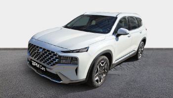 92130 : Hyundai ISSY-LES-MOULINEAUX - BPM Cars - HYUNDAI Santa Fe - Santa Fe - Glacier White Métal - Transmission intégrale - Hybride rechargeable : Essence/Electrique