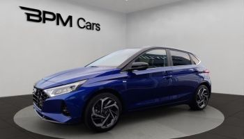 18230 : Hyundai Bourges - BPM Cars - HYUNDAI i20 - i20 - Intense Blue Métal/Toit/rétro Black - Traction - Essence/Micro-Hybride