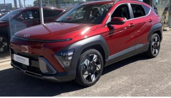 87280 : Hyundai - Groupe Clim - Limoges - HYUNDAI Kona - Kona - Ultimate Red métallisé - Traction - Hybride : Essence/Electrique