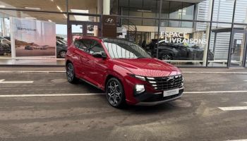 45000 : Hyundai Orléans Motors - HYUNDAI Tucson - Tucson - Sunset Red Métal - Traction - Hybride : Essence/Electrique