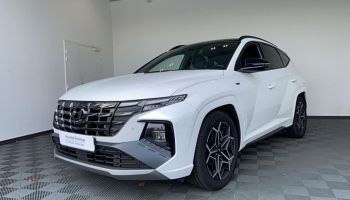 75010 : Hyundai Paris Nord - Goncourt Automobiles - HYUNDAI TUCSON N Line Executive - TUCSON IV - Blanc - Automate sequentiel - Diesel