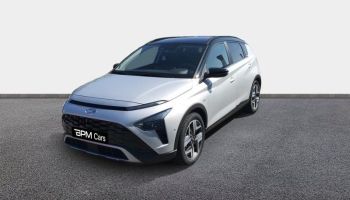 18230 : Hyundai Bourges - BPM Cars - HYUNDAI Bayon - Bayon - Sleek Silver Métal/Toit/rétros Black - Traction - Essence/Micro-Hybride