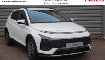 52000 : Hyundai Chaumont - Garage Michel Bazin - HYUNDAI Bayon - Bayon - Atlas White Métal - Traction - Essence