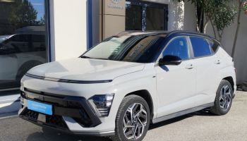 13200 : HYUNDAI Arles - Lexa Automobile - HYUNDAI KONA N Line Executive - KONA II - Gris - Automate sequentiel - Essence / Courant électrique