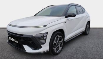 18230 : Hyundai Bourges - BPM Cars - HYUNDAI Kona - Kona - Atlas White/Toit/rétros Black - Traction - Hybride : Essence/Electrique