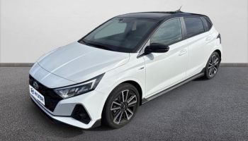 35510 : Hyundai Rennes - GCA - HYUNDAI i20 - i20 - Polar White Métal/Toit/rétros Black - Traction - Essence/Micro-Hybride