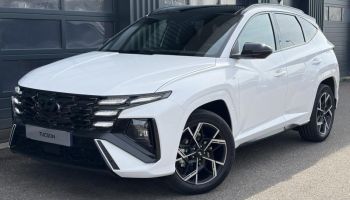54520 : Hyundai Nancy - Théobald Automobiles - HYUNDAI Tucson - Tucson - Serenity White Métal - Traction - Hybride : Essence/Electrique