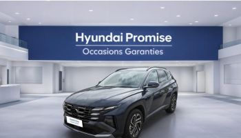 29200 : Hyundai Brest - Iroise Automobiles - HYUNDAI Tucson - Tucson - Sailing Blue Métal - Traction - Hybride : Essence/Electrique