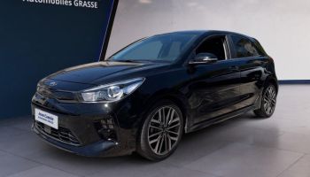 06130 : Hyundai Grasse - Garage Jean Cauvin - KIA RIO GT Line - RIO IV - Noir - Boîte manuelle - Essence sans plomb