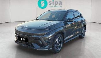 75010 : Hyundai Paris Nord - Goncourt Automobiles - HYUNDAI KONA N Line Executive - KONA II - GRIS - Automate sequentiel - Essence / Courant électrique