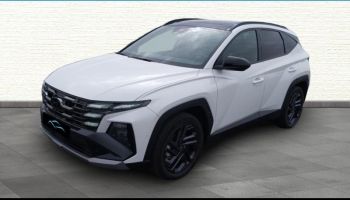 86000 : Hyundai Poitiers - Eco des Nations - HYUNDAI Tucson - Tucson - Serenity White Métal - Traction - Hybride : Essence/Electrique