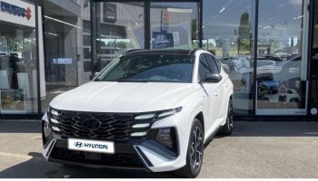 40990 : Hyundai - Groupe Clim - Dax - HYUNDAI Tucson - Tucson - Serenity White Métal - Traction - Hybride : Essence/Electrique
