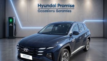 85000 : Hyundai MoceanRent | La Roche-sur-Yon - Océane Auto - HYUNDAI TUCSON Initia - TUCSON IV - Bleu - Boîte automatique - Essence / Courant électrique