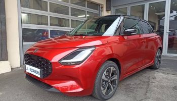 78180 : Hyundai Montigny-le-Bretonneux - Courtois Automobiles - SUZUKI Swift - Swift - Burn Red Pearl Metal/Toit Black - Traction - Essence/Micro-Hybride