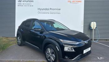 14112 : Hyundai Caen - Trajectoire Automobiles - HYUNDAI Kona - Kona - Phantom Black Métal - Traction - Electrique