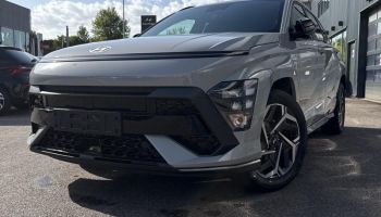 54520 : Hyundai Nancy - Théobald Automobiles - HYUNDAI Kona - Kona - Cyber Gray métallisé - Traction - Hybride : Essence/Electrique