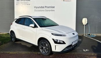 14112 : Hyundai Caen - Trajectoire Automobiles - HYUNDAI Kona - Kona - Serenity White Métal - Traction - Electrique