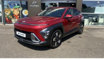 40280 : Hyundai - Groupe Clim - Mont de Marsan - HYUNDAI Kona - Kona - Ultimate Red métallisé - Traction - Hybride : Essence/Electrique