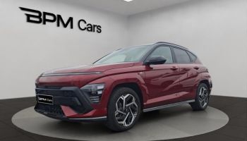 45200 : Hyundai Montargis - BPM Cars - HYUNDAI Kona - Kona - Ultimate Red métallisé/Toit/rétros Black - Traction - Hybride : Essence/Electrique