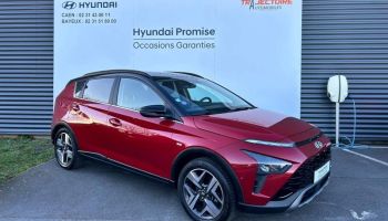 14112 : Hyundai Caen - Trajectoire Automobiles - HYUNDAI Bayon - Bayon - Dragon Red Métal/Toit/rétros Black - Traction - Essence/Micro-Hybride