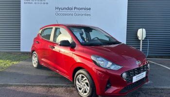 14112 : Hyundai Caen - Trajectoire Automobiles - HYUNDAI i10 - i10 - Dragon Red Métal - Traction - Essence