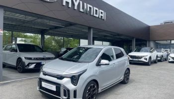 64100 : Hyundai Bayonne - Oceanic Auto - KIA Picanto - Picanto - Blanc - Traction - Essence