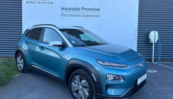 14112 : Hyundai Caen - Trajectoire Automobiles - HYUNDAI Kona - Kona - Bleu - Traction - Electrique