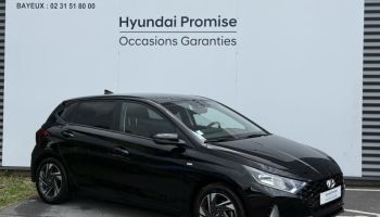 14112 : Hyundai Caen - Trajectoire Automobiles - HYUNDAI i20 - i20 - Phantom Black Métal - Traction - Essence/Micro-Hybride