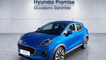28600 : Hyundai Chartres - GCA - FORD Puma - Puma - Fashion Bleu Island Métallisée - Traction - Essence/Micro-Hybride