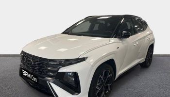 92130 : Hyundai ISSY-LES-MOULINEAUX - BPM Cars - HYUNDAI Tucson - Tucson - Serenity White Métal/Toit/rétros Black - Traction - Hybride : Essence/Electrique
