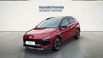 33110 : Hyundai Bordeaux Nord Le Bouscat - Sipa Automobiles - HYUNDAI BAYON Executive - BAYON - DRAGON RED/PHANTOM BLACK. - Automate sequentiel - Essence sans plomb