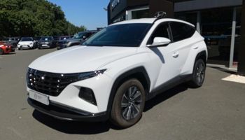 49070 : Hyundai Angers - Oceane Automobiles - HYUNDAI TUCSON Creative - TUCSON IV - Blanc - Boîte automatique - Essence / Courant électrique