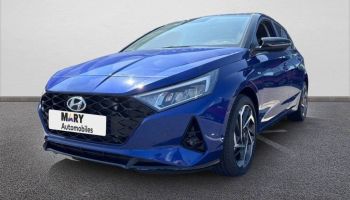 02100 : Hyundai Saint-Quentin - Mary Automobiles - HYUNDAI i20 Creative - i20 - INTENSE BLUE/PHANTOM BLACK - Automate sequentiel - Essence sans plomb