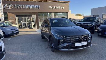 75010 : Hyundai Paris Nord - Goncourt Automobiles - HYUNDAI TUCSON 20ème Anniversaire - TUCSON IV - VERT FONCE - Boîte automatique - Essence / Courant électrique