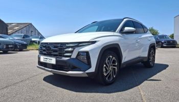 29200 : Hyundai Brest - Iroise Automobiles - HYUNDAI Tucson - Tucson - Serenity White Métal - Traction - Hybride : Essence/Electrique
