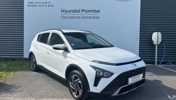 14112 : Hyundai Caen - Trajectoire Automobiles - HYUNDAI Bayon - Bayon - Blanc - Traction - Essence/Micro-Hybride