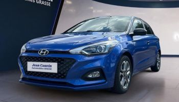06130 : Hyundai Grasse - Garage Jean Cauvin - HYUNDAI i20 Intuitive - i20 II - Bleu - Boîte séquentielle - Essence sans plomb