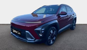 36000 : Hyundai Châteauroux - BPM Cars - HYUNDAI Kona - Kona - Ultimate Red métallisé - Traction - Hybride : Essence/Electrique