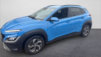 76000 : Hyundai Rouen - JFC by Mary Automobiles - HYUNDAI KONA HYBRID Intuitive - KONA HYBRID (10/2020-04/2023) - SURFY BLUE - Automate sequentiel - Essence / Courant électrique