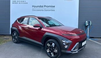14112 : Hyundai Caen - Trajectoire Automobiles - HYUNDAI Kona - Kona - Ultimate Red métallisé - Traction - Hybride : Essence/Electrique