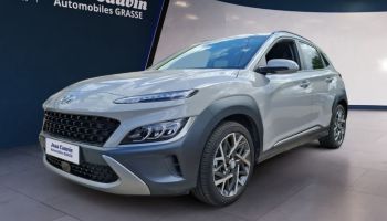 06130 : Hyundai Grasse - Garage Jean Cauvin - HYUNDAI KONA HYBRID EXECUTIVE - KONA - Gris - Automate sequentiel - Essence / Courant électrique