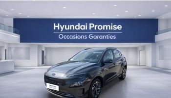 29200 : Hyundai Brest - Iroise Automobiles - HYUNDAI Kona - Kona - Dark Night Métal - Traction - Electrique
