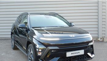 52000 : Hyundai Chaumont - Garage Michel Bazin - HYUNDAI Kona - Kona - Abyss Black perlé métallisé - Traction - Hybride : Essence/Electrique