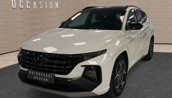 75010 : Hyundai Paris Nord - Goncourt Automobiles - HYUNDAI TUCSON N Line Executive - TUCSON IV - Blanc - Automate sequentiel - Diesel