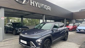 64100 : Hyundai Bayonne - Oceanic Auto - HYUNDAI Kona - Kona - Denim Blue perlé métallisé - Traction - Hybride : Essence/Electrique