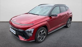 35510 : Hyundai Rennes - GCA - HYUNDAI Kona - Kona - Ultimate Red métallisé/Toit/rétros Black - Traction - Hybride : Essence/Electrique
